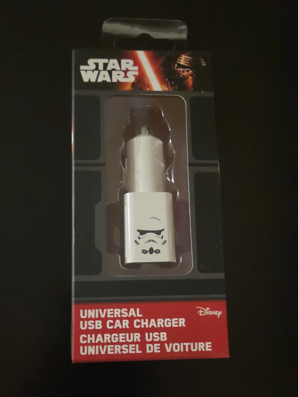 Star Wars White Stormtrooper USB Car Charger